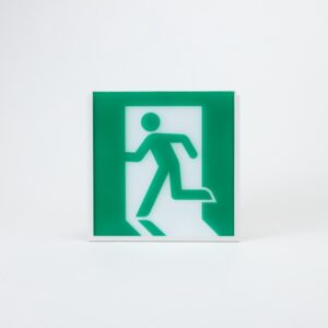 B級 誘導灯用パネル 避難口 左向 FK20000
